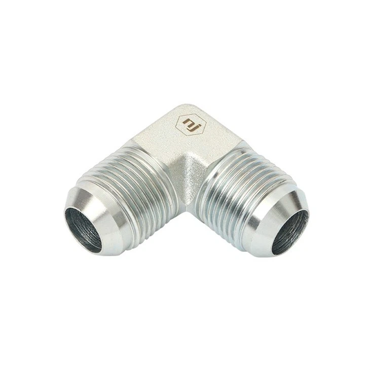 Male JIC Male JIC 90 Degree Hydraulic Adapter Hose Fittings